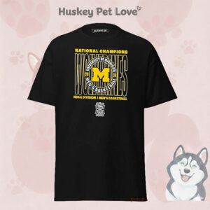 Michigan Wolverines 2026 NCAA Men’s Basketball National Champions Spin Move T-Shirt