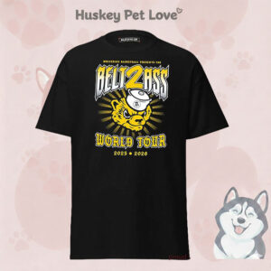 Michigan Wolverines 2026 National Champions World Tour Belt 2 Ass T-Shirt