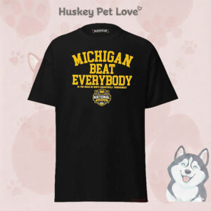 Michigan Wolverines Mbb 2026 National Champions Beat Everybody T-Shirt