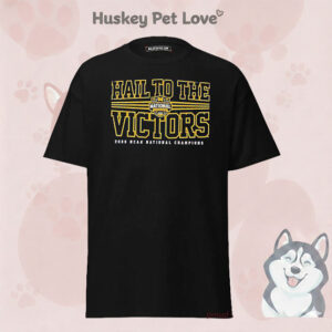 Michigan Wolverines Mbb 2026 National Champions Hail To The Victors T-Shirt