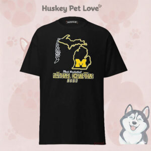 Michigan Wolverines Mbb National Champs 2026 Net State T-Shirt