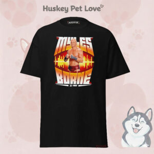 Myles Borne Wwe Vibe Waves Graphic T-Shirt