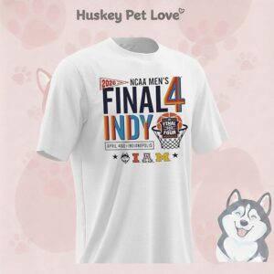 NCAA Men’s Final Four 2026 Uconn Illinois Arizona And Michigan T-Shirt
