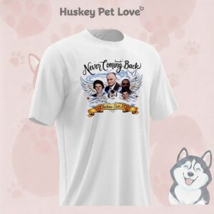 Never Coming Back Electric Sun 20 Heaven Tribute With Wings And Dove T-Shirt