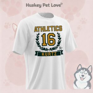 Oakland Athletics 16 Nick Kurtz Wreath A’s T-Shirt