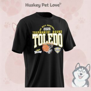 Toledo Rockets 2026 Mac Men’s Basketball Tournament Bound T-Shirt