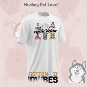 Uconn Vs Illinois And Arizona Vs Michigan 2026 NCAA Men’s Final Four T-Shirt